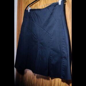 Medium 32" Black Knee Skirt